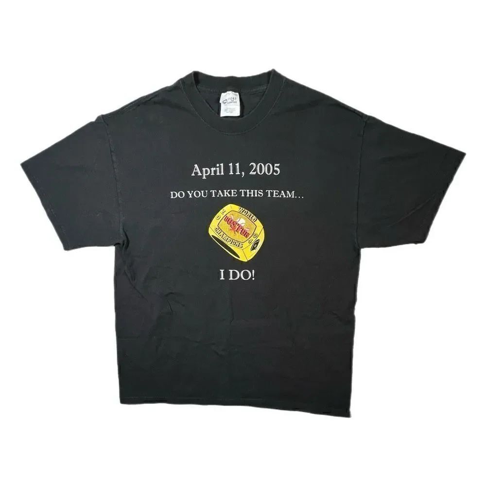 Y2K Boston Red Sox Championship Tee